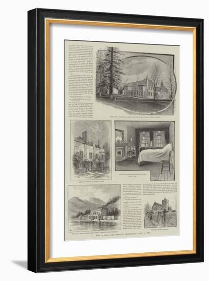 The Shelley Centenary-null-Framed Giclee Print