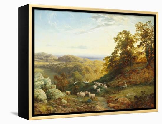 The Sheperd's Rest-George Vicat Cole-Framed Premier Image Canvas