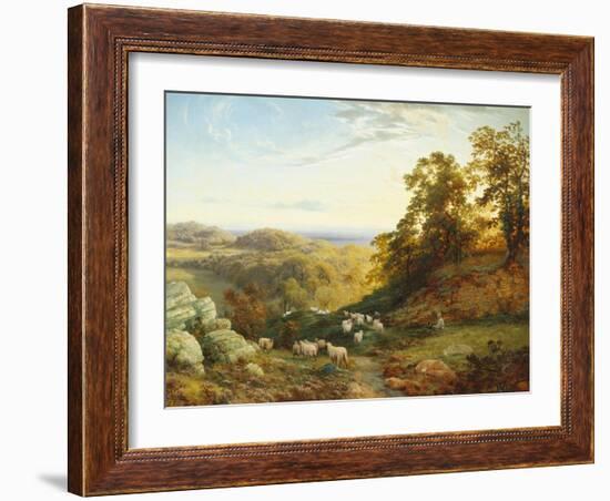 The Sheperd's Rest-George Vicat Cole-Framed Giclee Print