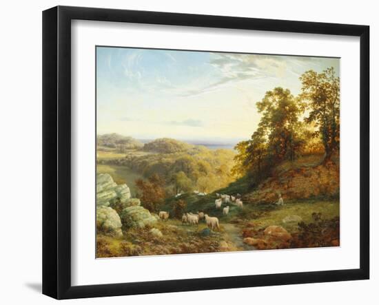 The Sheperd's Rest-George Vicat Cole-Framed Giclee Print