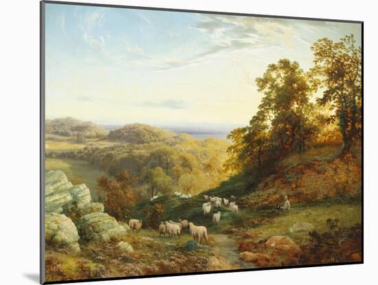 The Sheperd's Rest-George Vicat Cole-Mounted Giclee Print