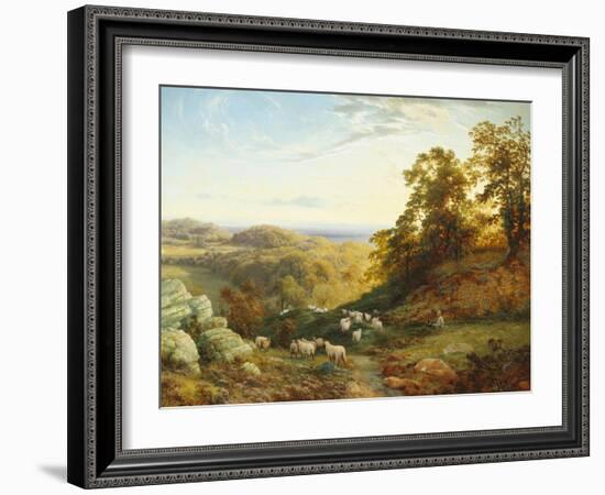 The Sheperd's Rest-George Vicat Cole-Framed Giclee Print