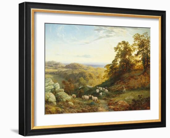 The Sheperd's Rest-George Vicat Cole-Framed Giclee Print