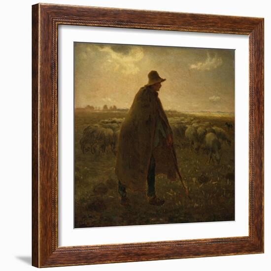 The Shepherd, Circa 1858-1862-Leon Bakst-Framed Giclee Print