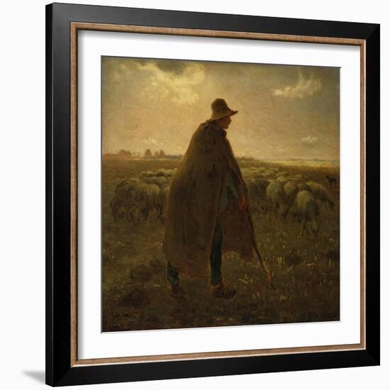 The Shepherd, Circa 1858-1862-Leon Bakst-Framed Giclee Print