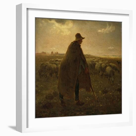 The Shepherd, Circa 1858-1862-Leon Bakst-Framed Giclee Print