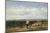 The Shepherd, Return of the Flock, 1850 (Oil on Board)-David Cox-Mounted Giclee Print