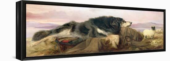 The Shepherd's Dog, 1869 (Oil on Canvas)-Richard Ansdell-Framed Premier Image Canvas