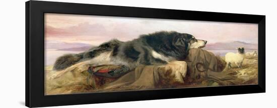 The Shepherd's Dog, 1869 (Oil on Canvas)-Richard Ansdell-Framed Giclee Print