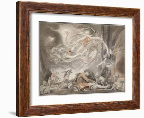 The Shepherd's Dream, 1786-Johann Heinrich Fussli-Framed Giclee Print