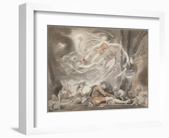 The Shepherd's Dream, 1786-Johann Heinrich Fussli-Framed Giclee Print