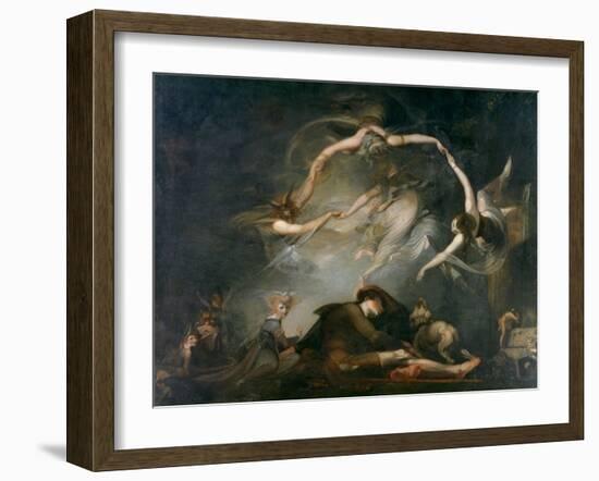 The Shepherd's Dream, from Paradise Lost, 1793-Henry Fuseli-Framed Giclee Print