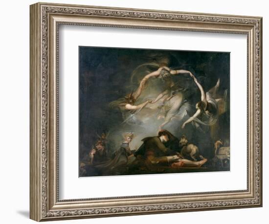 The Shepherd's Dream, from Paradise Lost, 1793-Henry Fuseli-Framed Giclee Print