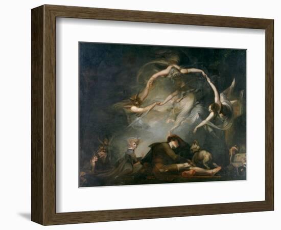 The Shepherd's Dream, from Paradise Lost, 1793-Henry Fuseli-Framed Giclee Print