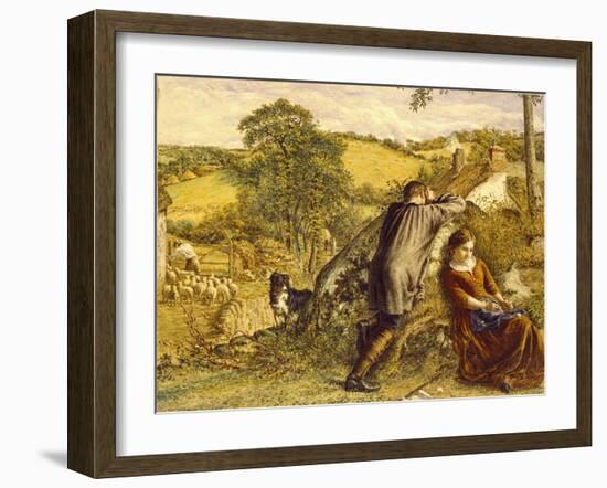 The Shepherd's Suit Rejected, 1867-William Vandyke Patten-Framed Giclee Print