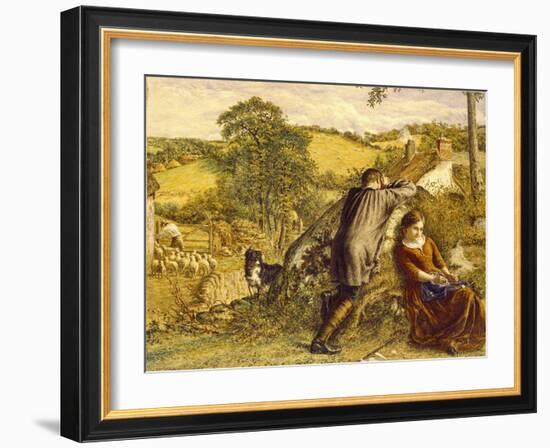 The Shepherd's Suit Rejected, 1867-William Vandyke Patten-Framed Giclee Print