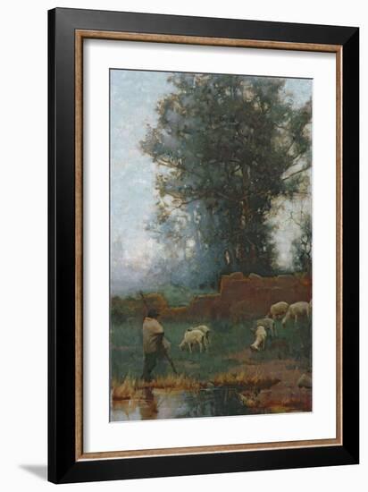 The Shepherd-Charles Wellington Furse-Framed Giclee Print