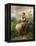 The Shepherdess, 1866-Johann Baptist Hofner-Framed Premier Image Canvas