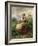 The Shepherdess, 1866-Johann Baptist Hofner-Framed Giclee Print