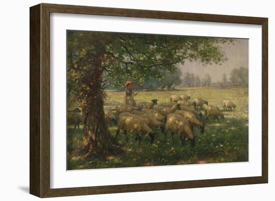 The Shepherdess-William Kay Blacklock-Framed Giclee Print