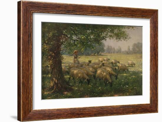 The Shepherdess-William Kay Blacklock-Framed Giclee Print