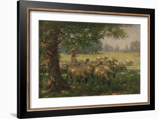 The Shepherdess-William Kay Blacklock-Framed Giclee Print