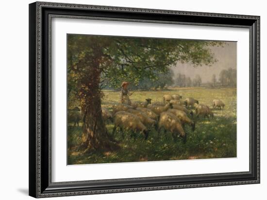 The Shepherdess-William Kay Blacklock-Framed Giclee Print