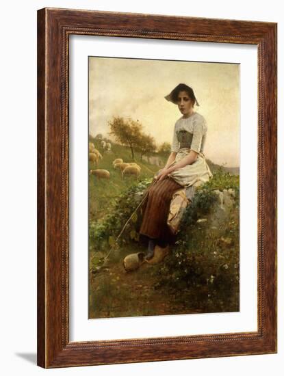 The Shepherdess-Henri Paul Perrault-Framed Giclee Print