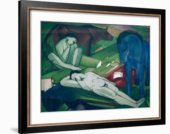 The Shepherds-Franz Marc-Framed Giclee Print