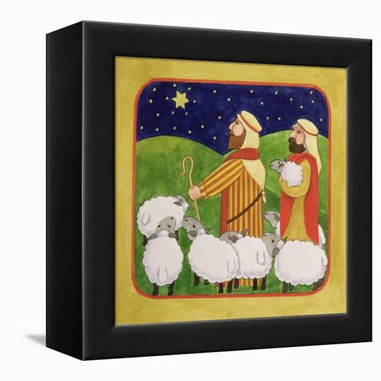 The Shepherds-Linda Benton-Framed Premier Image Canvas