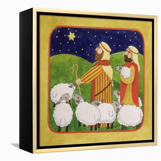 The Shepherds-Linda Benton-Framed Premier Image Canvas