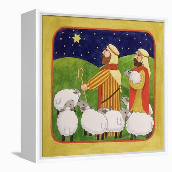 The Shepherds-Linda Benton-Framed Premier Image Canvas