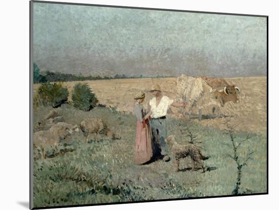 The Shepherds-Henri Martin-Mounted Giclee Print