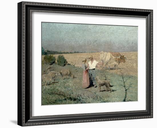 The Shepherds-Henri Martin-Framed Giclee Print