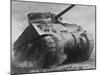 The Sherman Tank Was the Primary Battle Tank of the U. S. and Western Allies from 1942-45-null-Mounted Photo