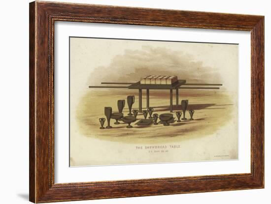 The Shewbread Table-null-Framed Giclee Print