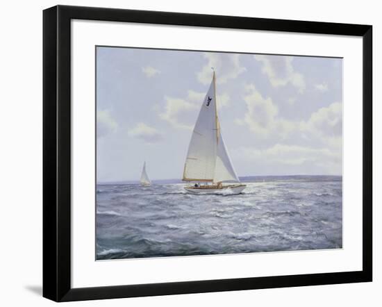 The Shimmering Sea, 2005-James Brereton-Framed Giclee Print
