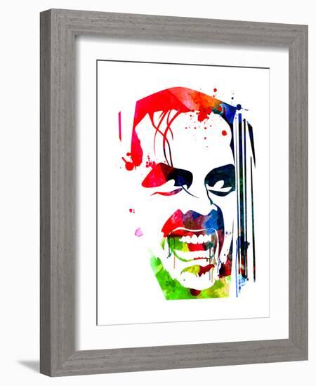 The Shining Watercolor-Lora Feldman-Framed Art Print