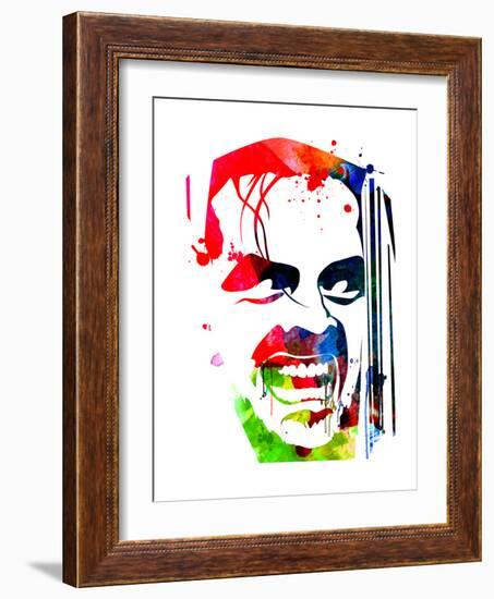 The Shining Watercolor-Lora Feldman-Framed Art Print