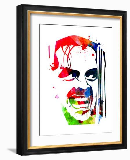 The Shining Watercolor-Lora Feldman-Framed Art Print