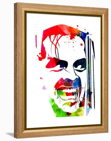 The Shining Watercolor-Lora Feldman-Framed Stretched Canvas