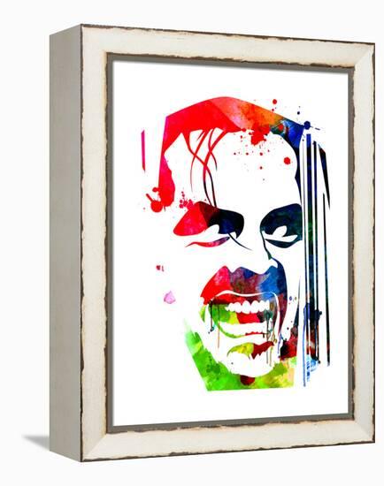 The Shining Watercolor-Lora Feldman-Framed Stretched Canvas