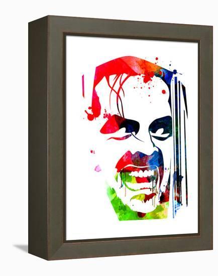 The Shining Watercolor-Lora Feldman-Framed Stretched Canvas