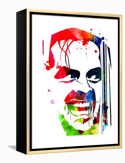 The Shining Watercolor-Lora Feldman-Framed Stretched Canvas