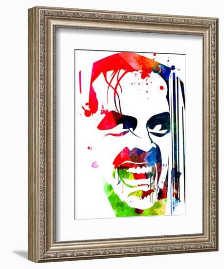 The Shining Watercolor-Lora Feldman-Framed Art Print