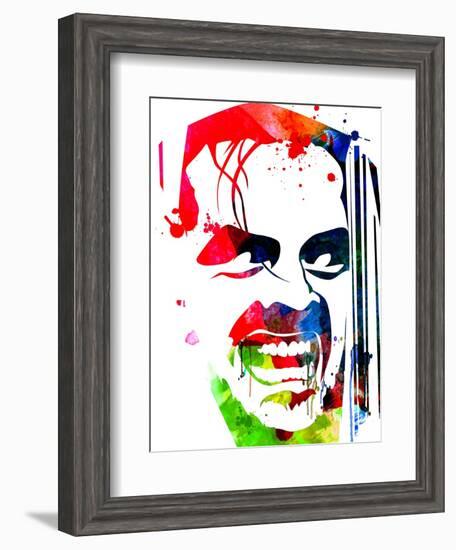 The Shining Watercolor-Lora Feldman-Framed Art Print