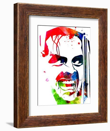 The Shining Watercolor-Lora Feldman-Framed Art Print