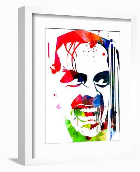 The Shining Watercolor-Lora Feldman-Framed Art Print