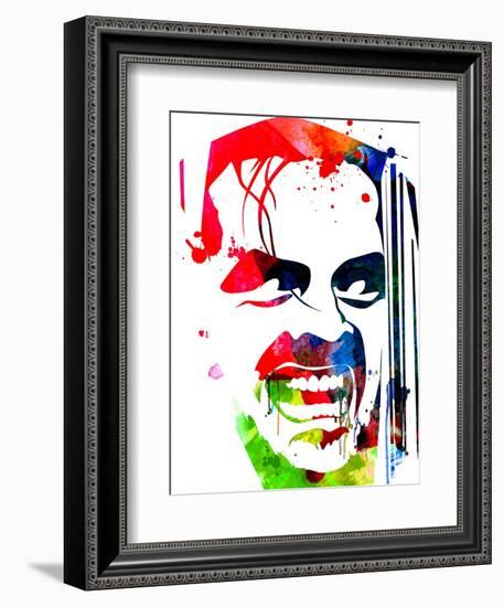 The Shining Watercolor-Lora Feldman-Framed Art Print