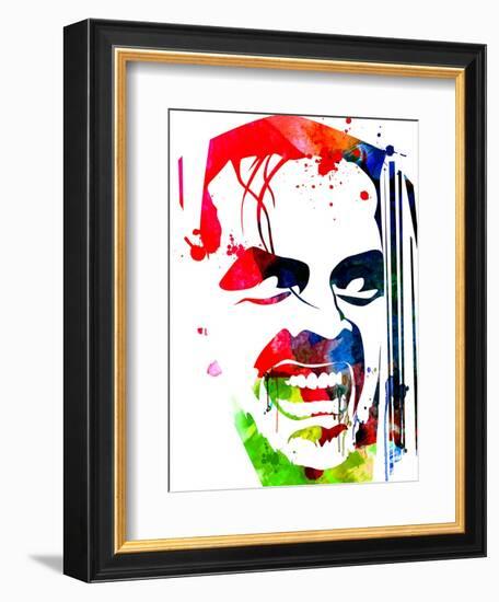 The Shining Watercolor-Lora Feldman-Framed Art Print